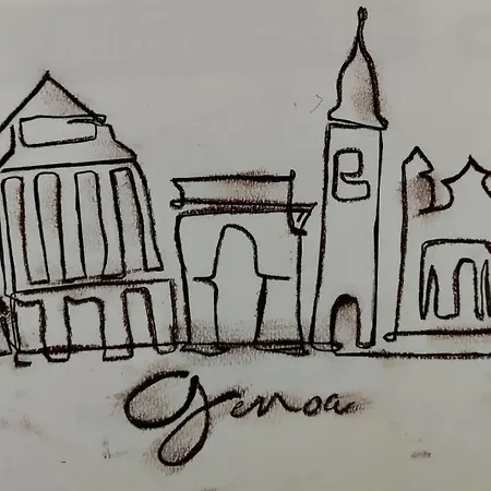 Le Grazie Sopra I Tetti Appartement Genua Buitenkant foto